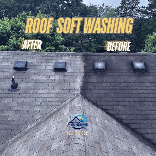 Say Goodbye to Grime with Our Roof Soft Wash