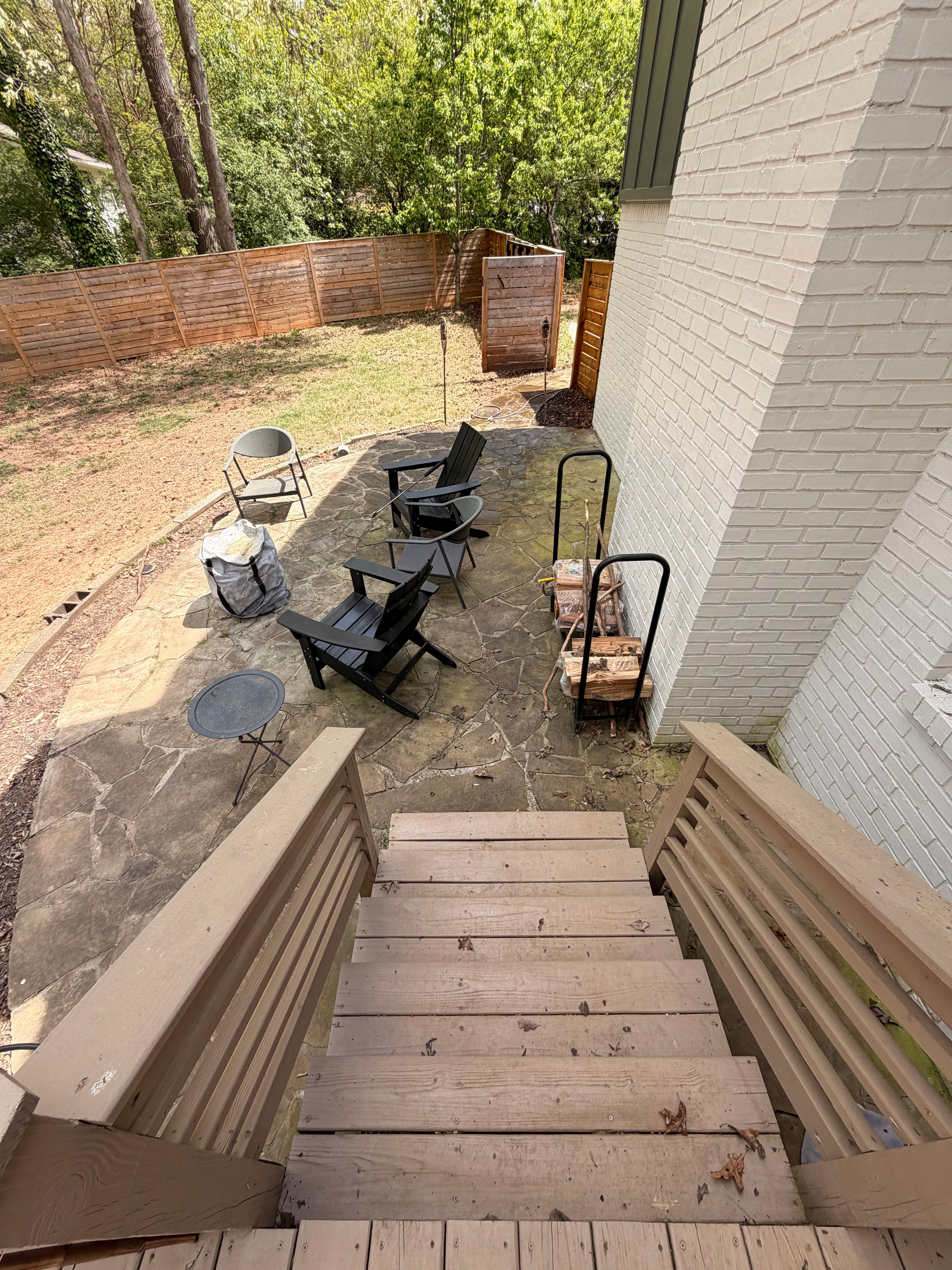 House Soft Wash and Stone Patio Cleaning Done Right